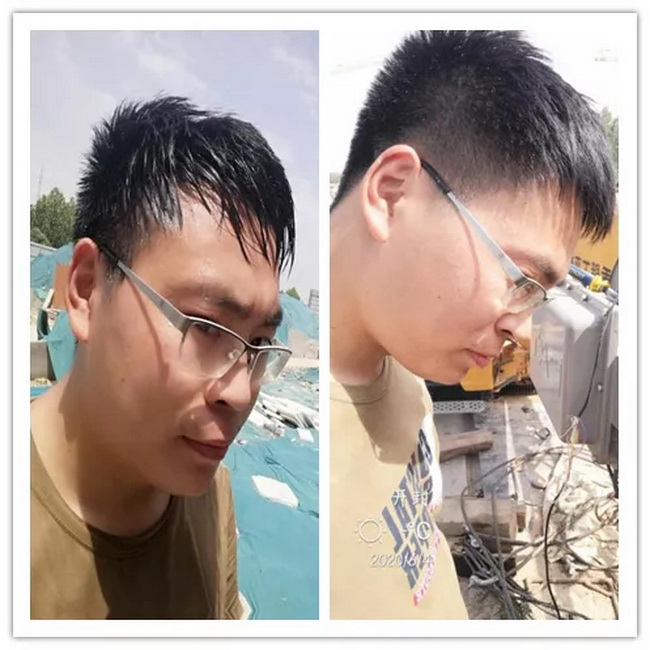开云机械起重机李师傅在开封为客户修车