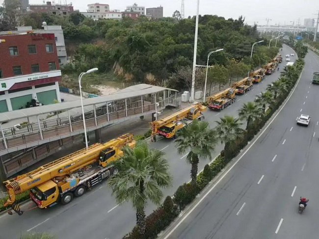 徐工起重机械建设泉州方舱医院
