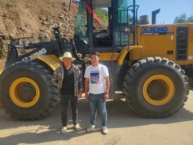 徐工LW500HV Super装载机助力绿色矿山建设